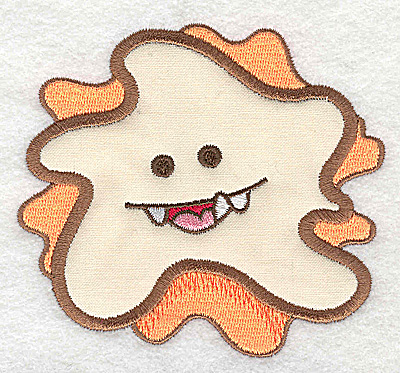 Embroidery Design: Germ A Applique<br>3.54H x 3.88W