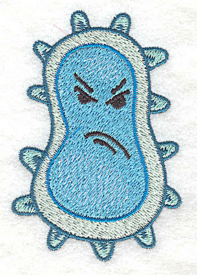 Embroidery Design: Germ B<br>3.06H x 2.10W