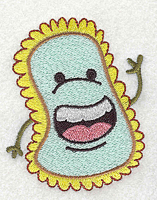 Embroidery Design: Germ D<br>2.99H x 2.42W