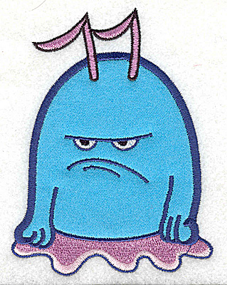 Embroidery Design: Germ I Applique<br>4.65H x 3.46W