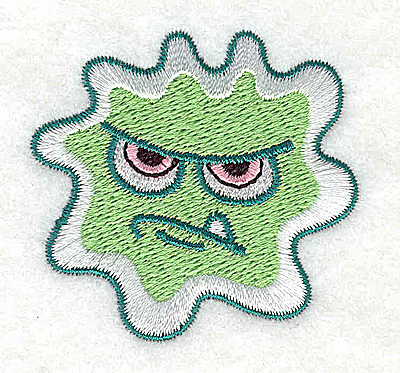 Embroidery Design: Germ L<br>1.96H x 2.05W