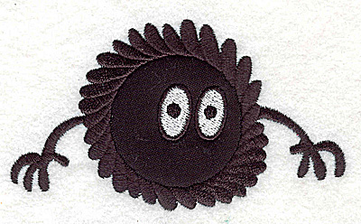Embroidery Design: Germ M Applique<br>2.40H x 4.24W