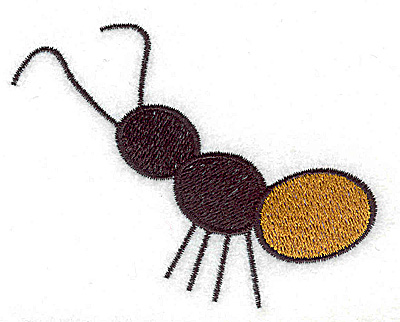Embroidery Design: Ant large<br> 3.52w X 2.78h