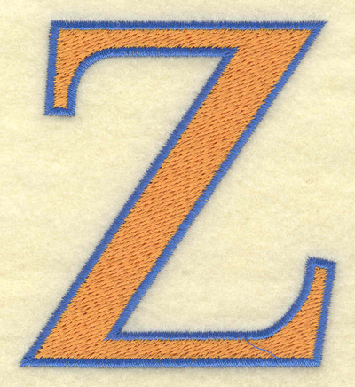 Embroidery Design: Zeta large<br> 2.79w X 3.03h