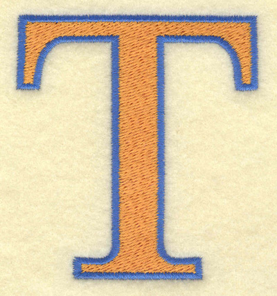 Embroidery Design: Tau large<br> 2.75w X 3.03h