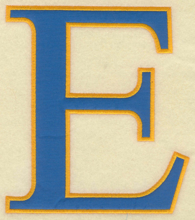 Embroidery Design: Epsilon large applique<br> 5.78w X 6.50h