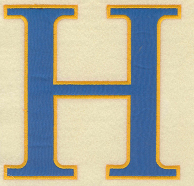 Embroidery Design: Eta large applique<br> 6.57w X 6.50h