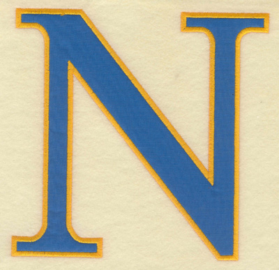 Embroidery Design: Nu large applique<br> 6.68w X 6.50h
