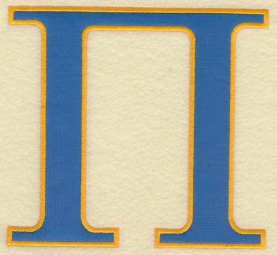 Embroidery Design: Pi large applique<br> 7.03w X 6.50h