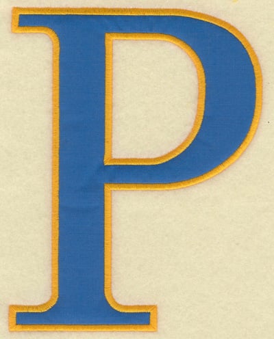 Embroidery Design: Rho large applique<br> 5.06w X 6.50h