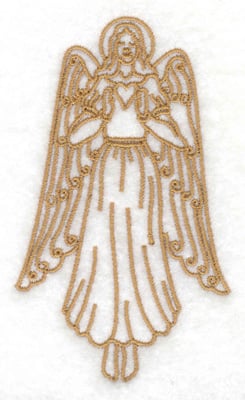 Embroidery Design: Angel<br> 2.31w X 3.88h