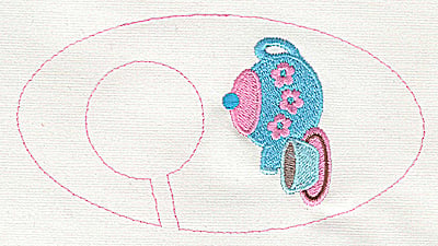 Embroidery Design: Closet dividers girls Tea set<br> 5.40w X 2.91h | Embroidery Legacy Embroidery Design: Closet dividers girls Tea set<br> 5.40w X 2.91h