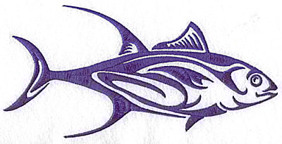 Embroidery Design: Game Fish 4 large<br> 3.43w X 4.15h