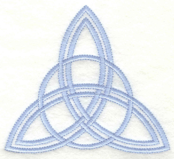 Embroidery Design: Trinity<br>3.90w X 3.49h | Embroidery Legacy Embroidery Design: Trinity<br>3.90w X 3.49h