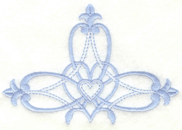Embroidery Design: Cross embellishment<br>4.99w X 3.38 | Embroidery Legacy Embroidery Design: Cross embellishment<br>4.99w X 3.38