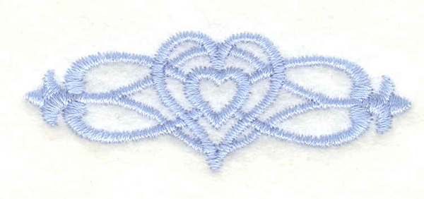 Embroidery Design: Cross border 2 mini<br>2.27w X 0.84h | Embroidery Legacy Embroidery Design: Cross border 2 mini<br>2.27w X 0.84h