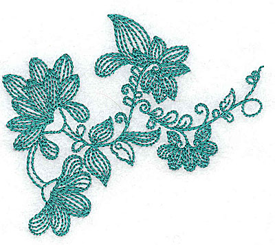 Embroidery Design: Heritage Border 1B<br> 3.47w X 2.94h