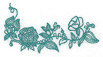 Embroidery Design: Heritage Border 2B<br> 3.45w X 1.86h