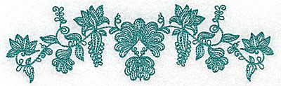 Embroidery Design: Heritage Border 4A<br> 6.86w X 2.00h