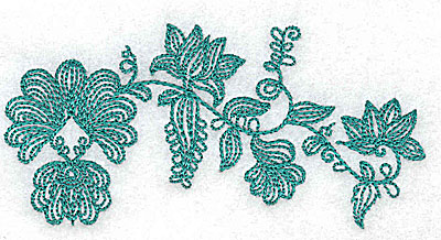 Embroidery Design: Heritage Border 4B<br> 4.07w X 2.00h