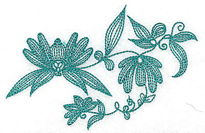 Embroidery Design: Heritage Border 5B<br> 4.77w X 3.13h