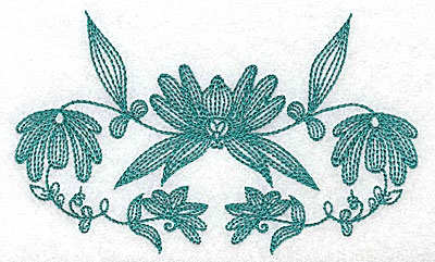 Embroidery Design: Heritage Border 5C<br> 5.15w X 3.13h