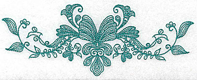 Embroidery Design: Heritage Border 9A<br> 6.93w X 2.80h