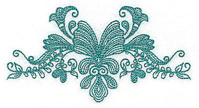 Embroidery Design: Heritage Border 9C<br> 4.97w X 2.60h