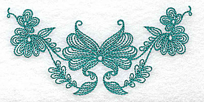 Embroidery Design: Heritage Border 10C<br> 4.39w X 2.12h