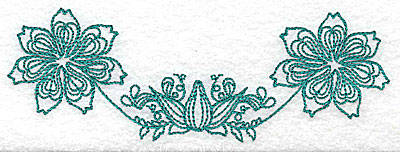 Embroidery Design: Heritage Border 11C<br> 5.61w X 1.95h