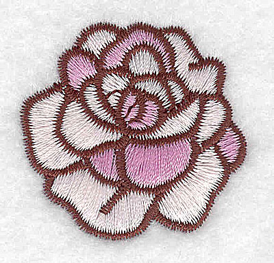 Embroidery Design: Rose<br> 1.62w X 1.56h