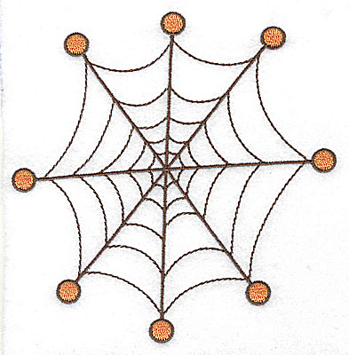 Embroidery Design: Spider web large<br> 4.88w X 4.99h