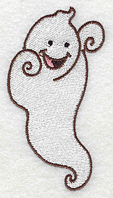 Embroidery Design: Ghost<br> 1.93w X 3.57h
