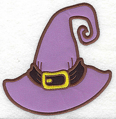 Embroidery Design: Witches hat double applique<br> 4.92w X 4.98h | Embroidery Legacy Embroidery Design: Witches hat double applique<br> 4.92w X 4.98h