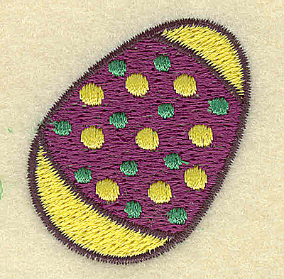 Embroidery Design: Easter egg B <br> 1.64w X 1.76h