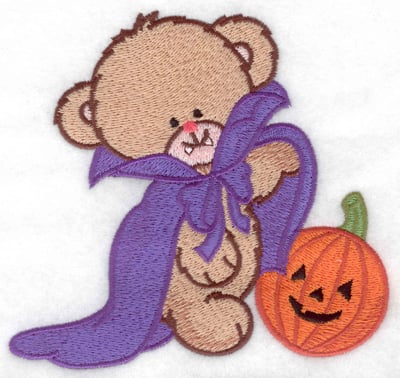 Embroidery Design: Dracula bear large<br> 4.96w X 4.60h