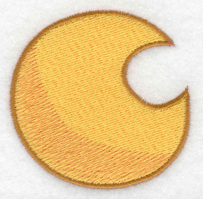 Embroidery Design: Moon<br> 2.52w X 2.51h