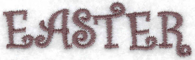 Embroidery Design: Easter (large)<br> 2.39w X 0.70h
