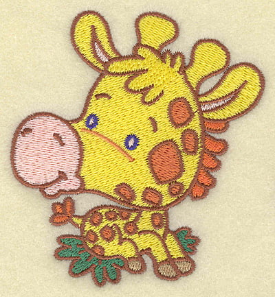 Embroidery Design: Giraffe small<br> 3.59w X 3.88h