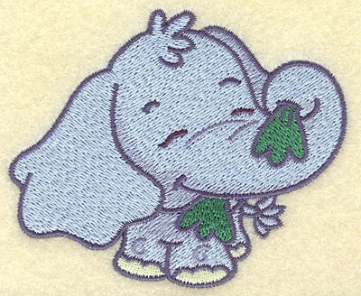 Embroidery Design: Elephant small<br> 3.89w X 3.21h