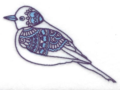 Embroidery Design: Bird A<br> 3.88w X 2.60h