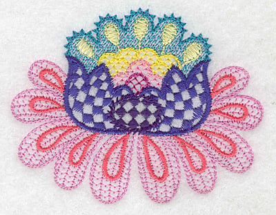 Embroidery Design: Floral I<br> 3.09w X 3.03h