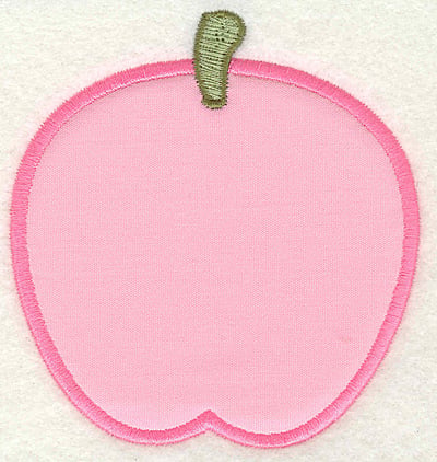 Embroidery Design: Apple<br> 3.68w X 3.93h