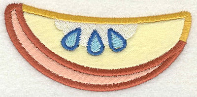 Embroidery Design: Watermelon<br> 3.87w X 1.75h