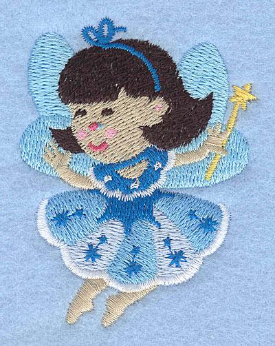 Embroidery Design: Fairy J<br>2.28" x 2.25"