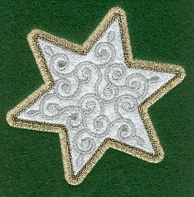 Embroidery Design: Star large<br> 3.11w X 3.14h