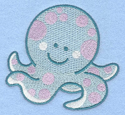 Embroidery Design: Octopus<br>3.23w X 3.00h
