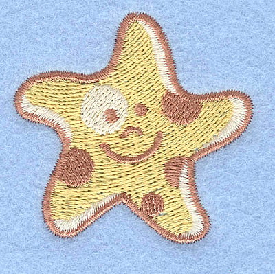 Embroidery Design: Starfish <br>2.00w X 1.93h