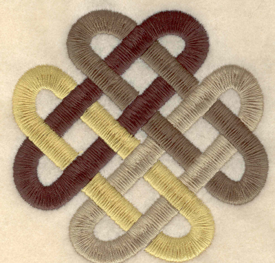Embroidery Design: Large knot<br>3.92w X 3.90h