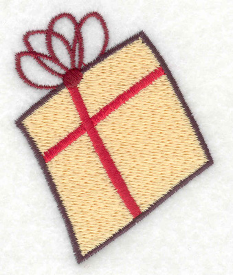 Embroidery Design: Gift Parcel 3 large<br> 2.15w X 2.74h